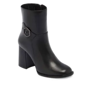 Black Leather Women's Classic Boot - SCB-B67710