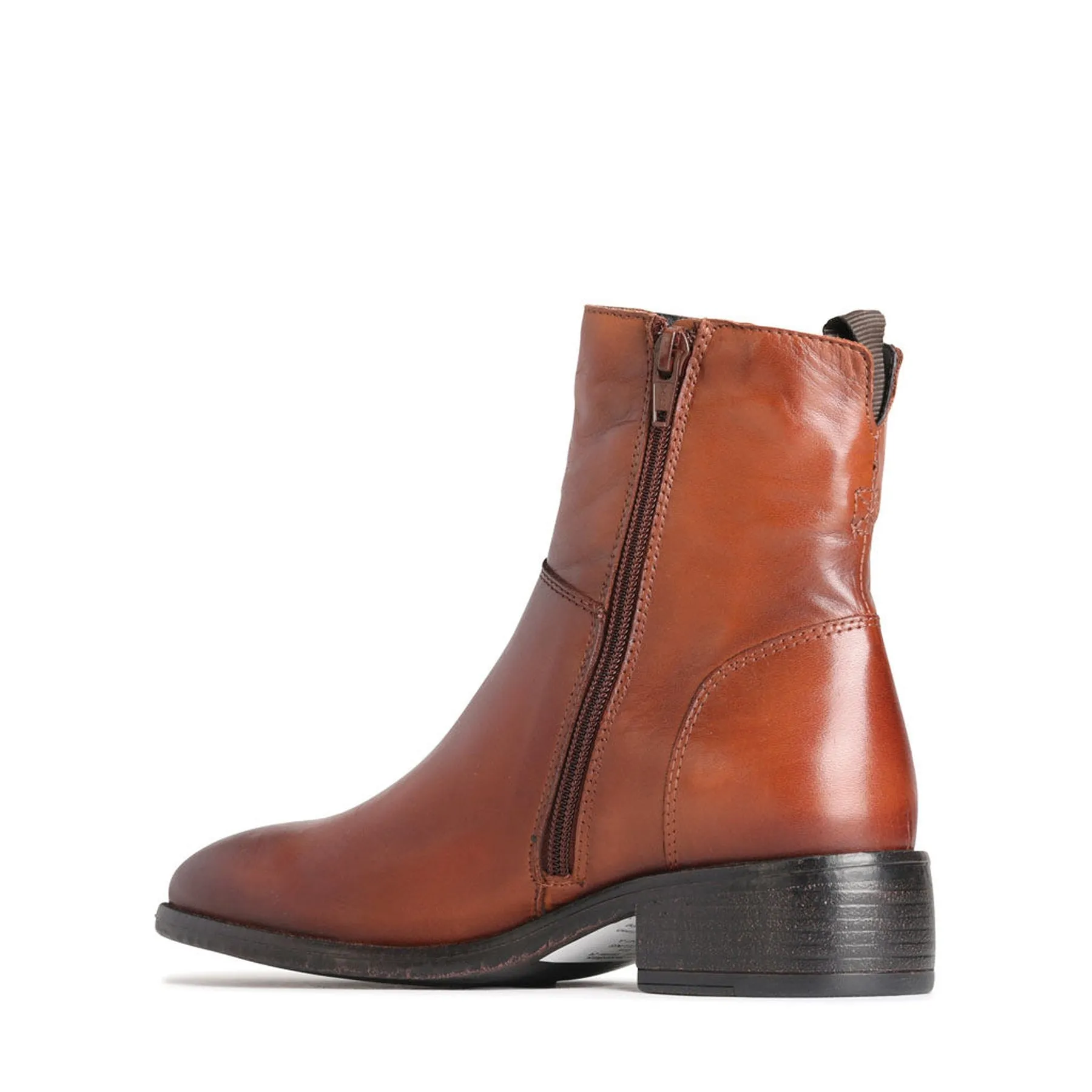CELINIS LEATHER ANKLE BOOTS