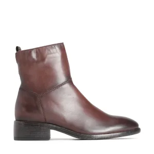 CELINIS LEATHER ANKLE BOOTS