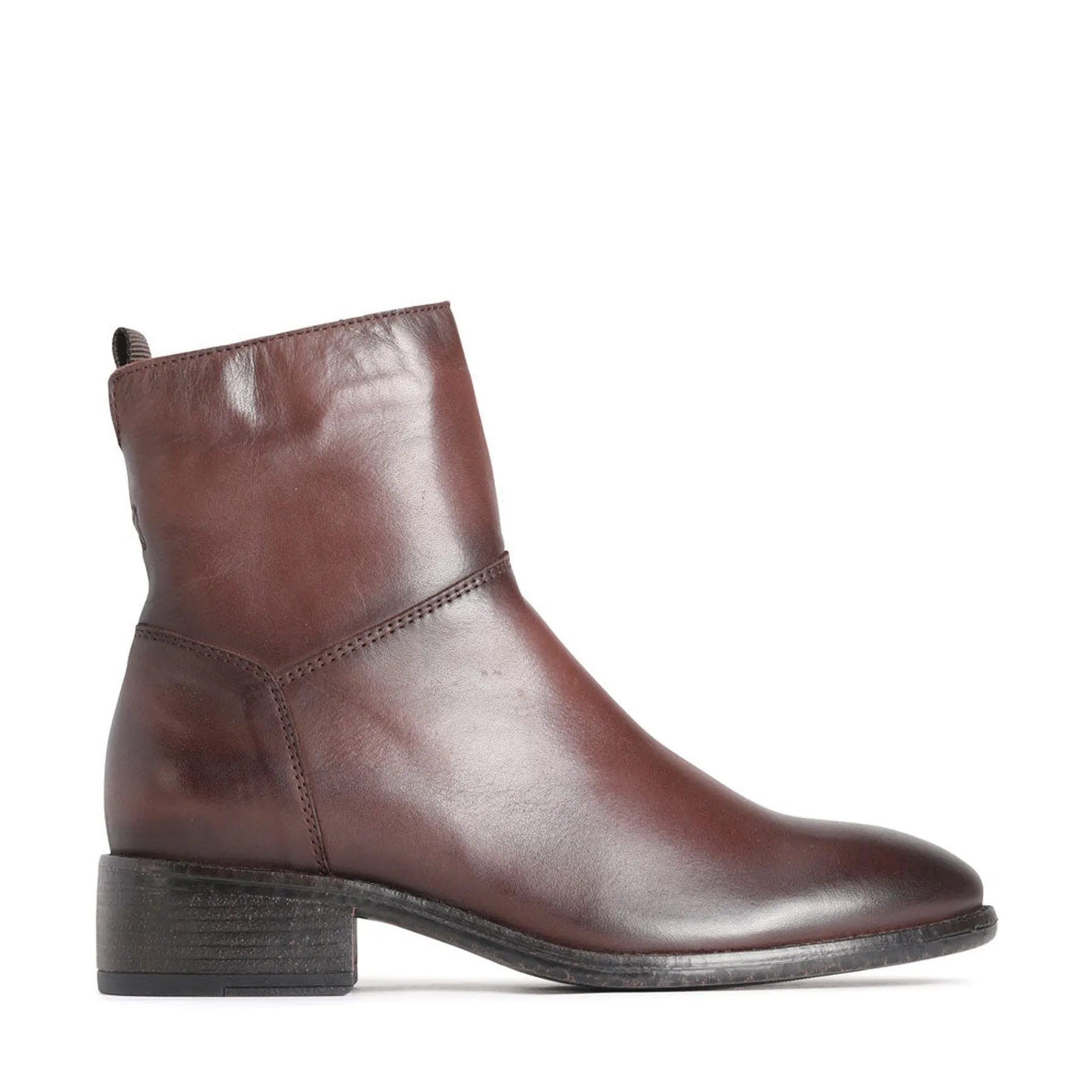 CELINIS LEATHER ANKLE BOOTS