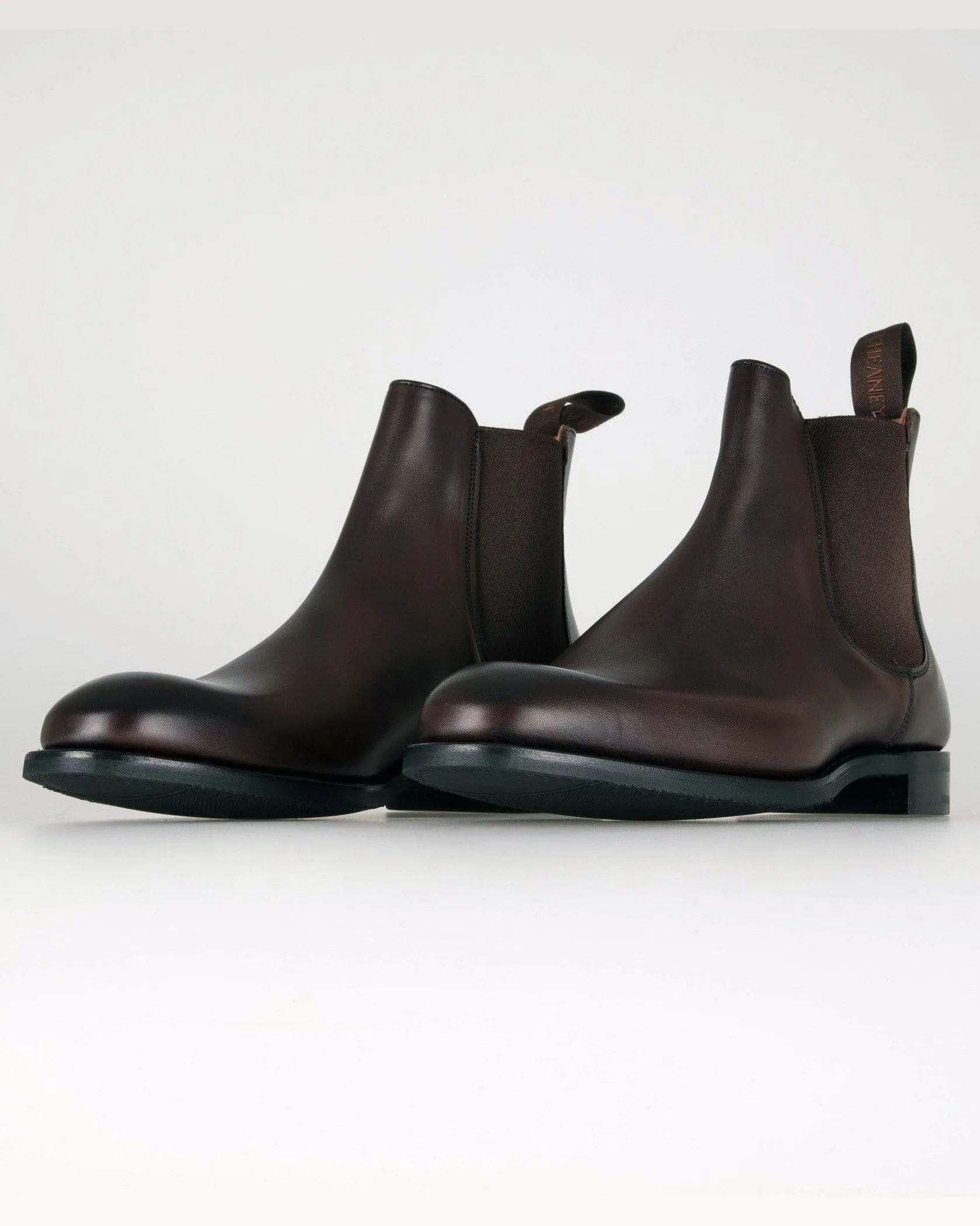 Cheaney Godfrey D Chelsea Boot - Mocha Calf Leather