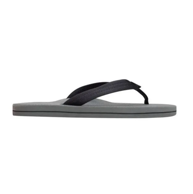 Classic Rubber - Single Layer Soft Top 3/4" EVA Rubber Filled Nylon Strap BLACK GREY