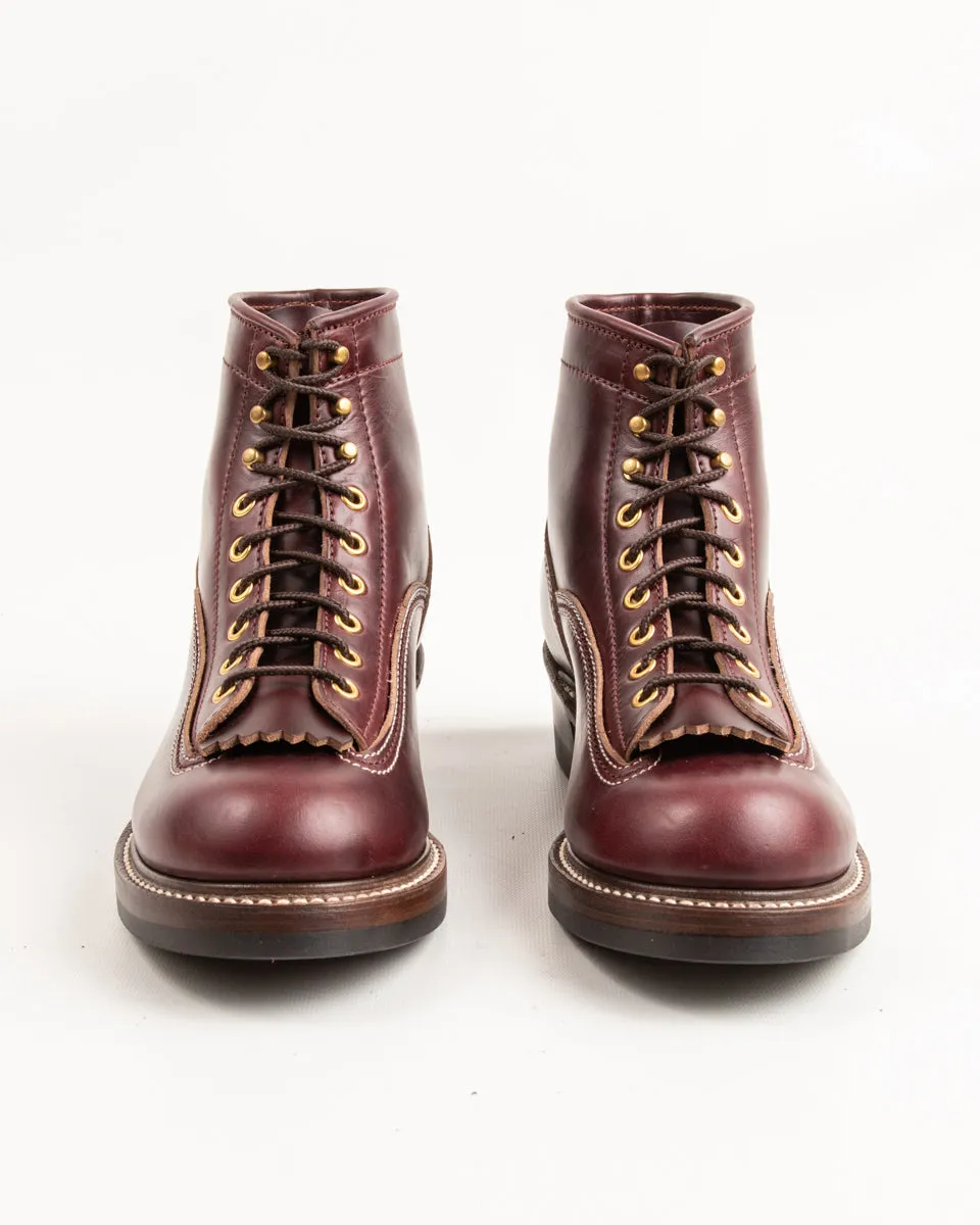 Donkey Puncher Boots - Burgundy CXL