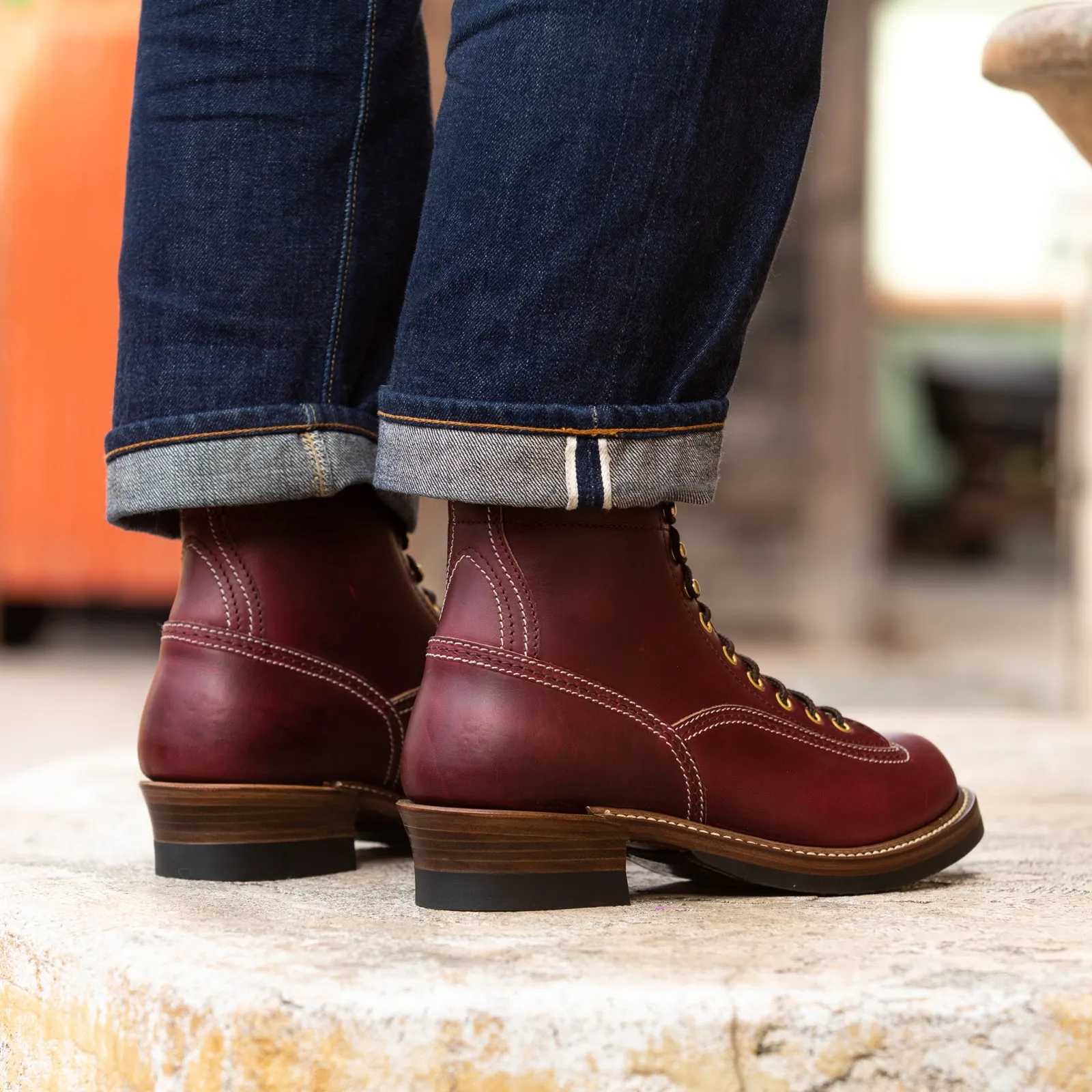 Donkey Puncher Boots - Burgundy CXL