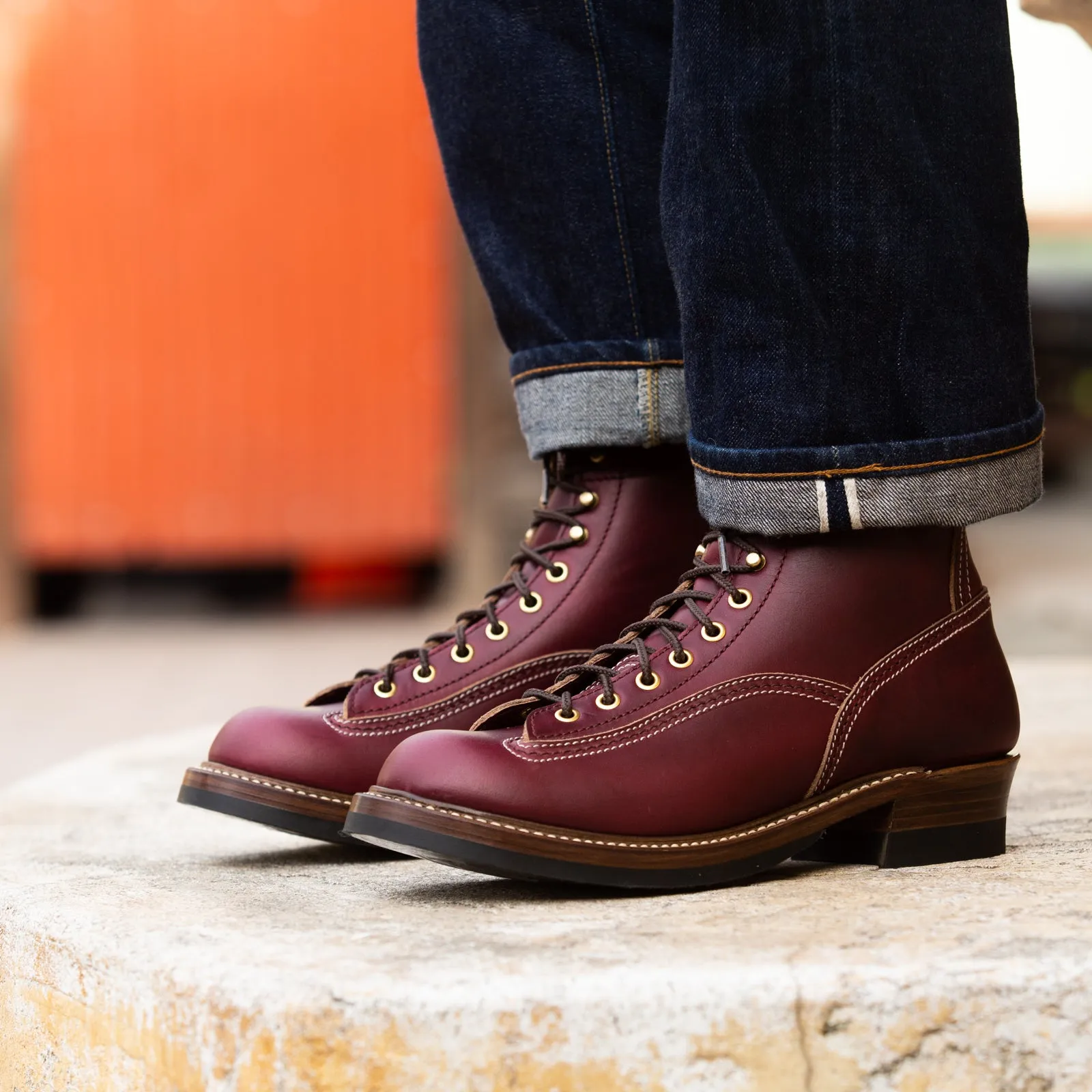 Donkey Puncher Boots - Burgundy CXL