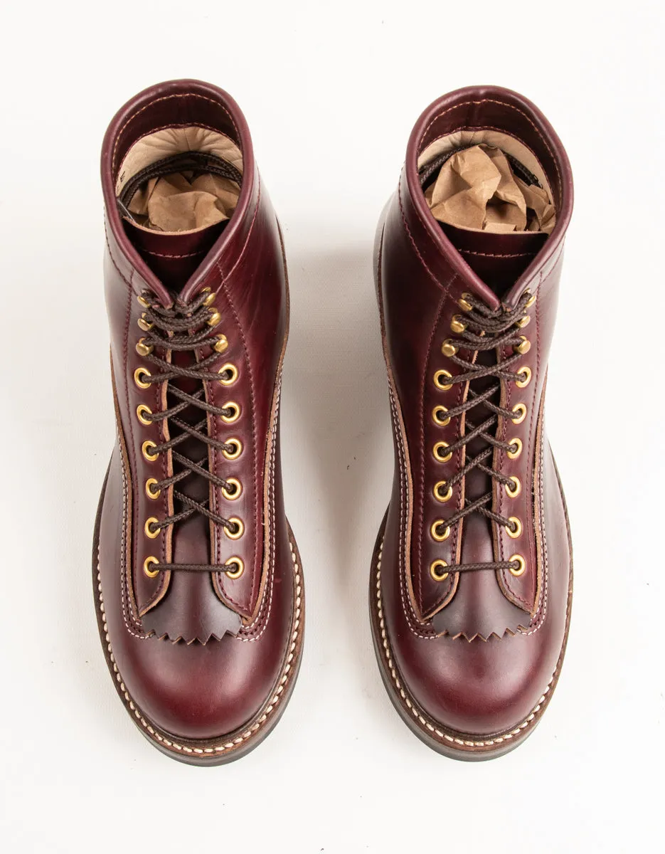 Donkey Puncher Boots - Burgundy CXL