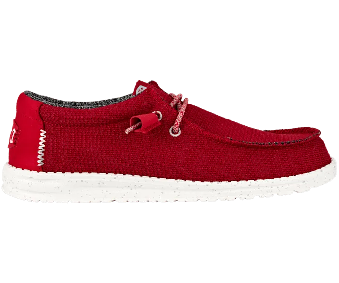 Dude - Wally Sport Mesh - Dark Red
