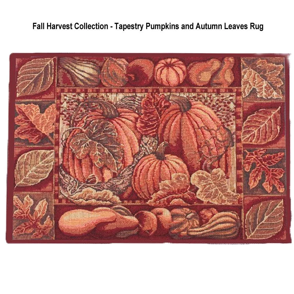 Fall Collection 19"x 27" Tapestry Rugs
