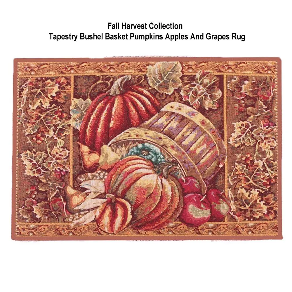 Fall Collection 19"x 27" Tapestry Rugs