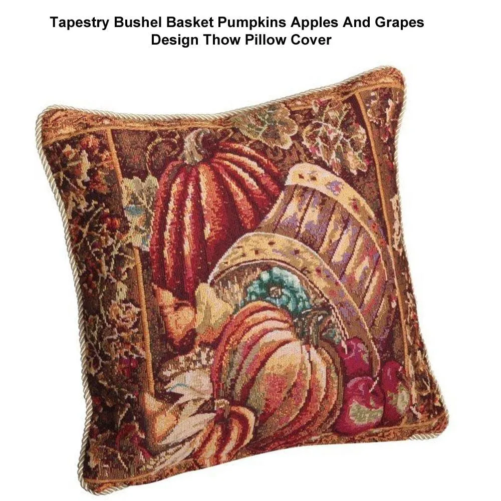 Fall Collection Tapestry Throw Pillows