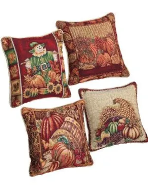 Fall Collection Tapestry Throw Pillows