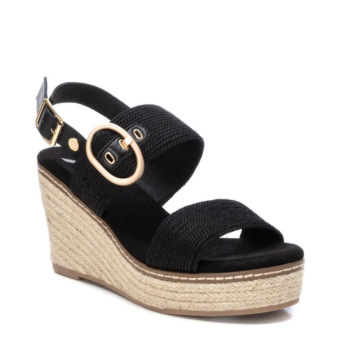 Galv Black Sandals