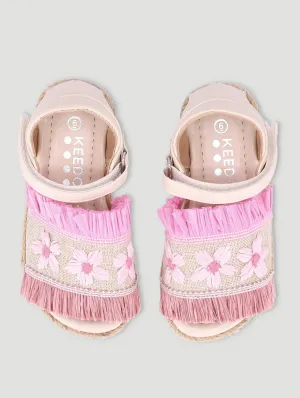 Girls Straw Sandal