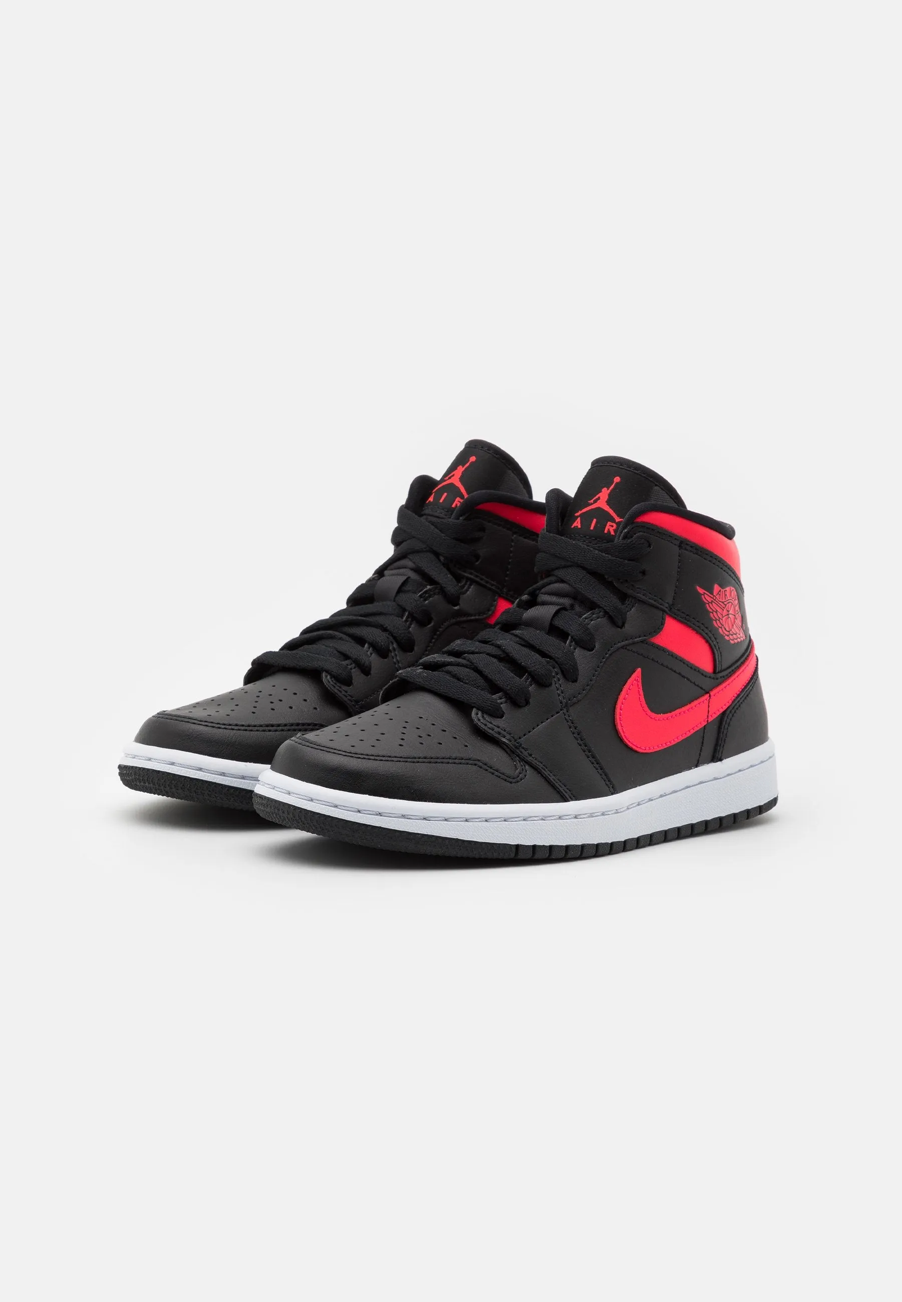 Jordan 1 Mid 'Black Siren Red' (Women's)