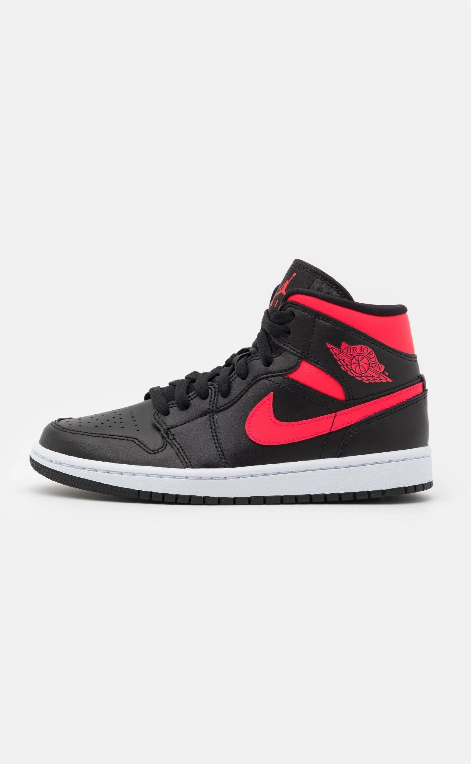 Jordan 1 Mid 'Black Siren Red' (Women's)