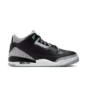 Jordan - Men - Retro 3 - Black/Green/Grey/White