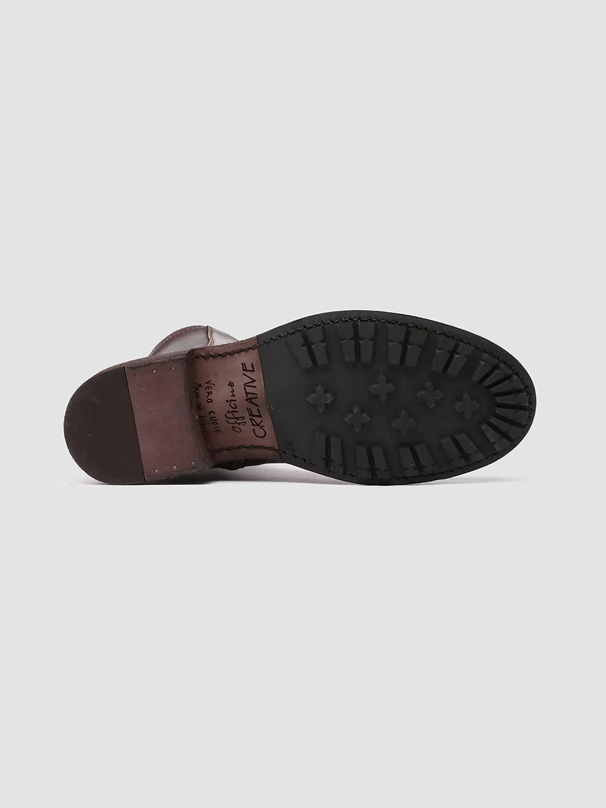 LEGRAND 203 - Burgundy Leather Booties