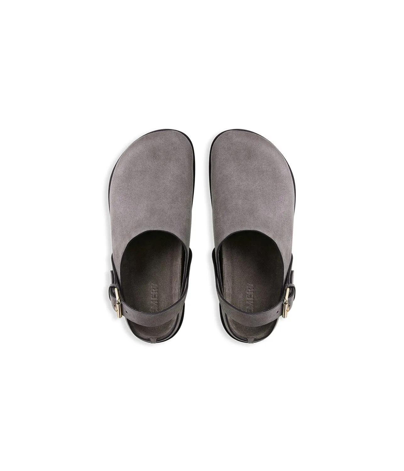 LOUIS CLOG- GRAPHITE SUEDE