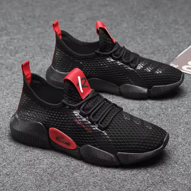 Men's Running Shoes Ultra Lightweight Breathable Walking Shoes Non Slip Athletic Fashion Sneakers Mesh Workout Casual Sports Shoes