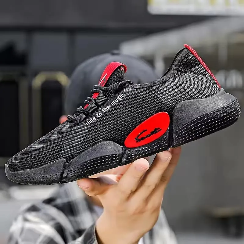 Men's Running Shoes Ultra Lightweight Breathable Walking Shoes Non Slip Athletic Fashion Sneakers Mesh Workout Casual Sports Shoes