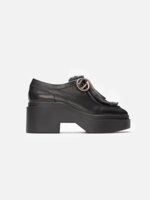 NORTON, black & faux fur
