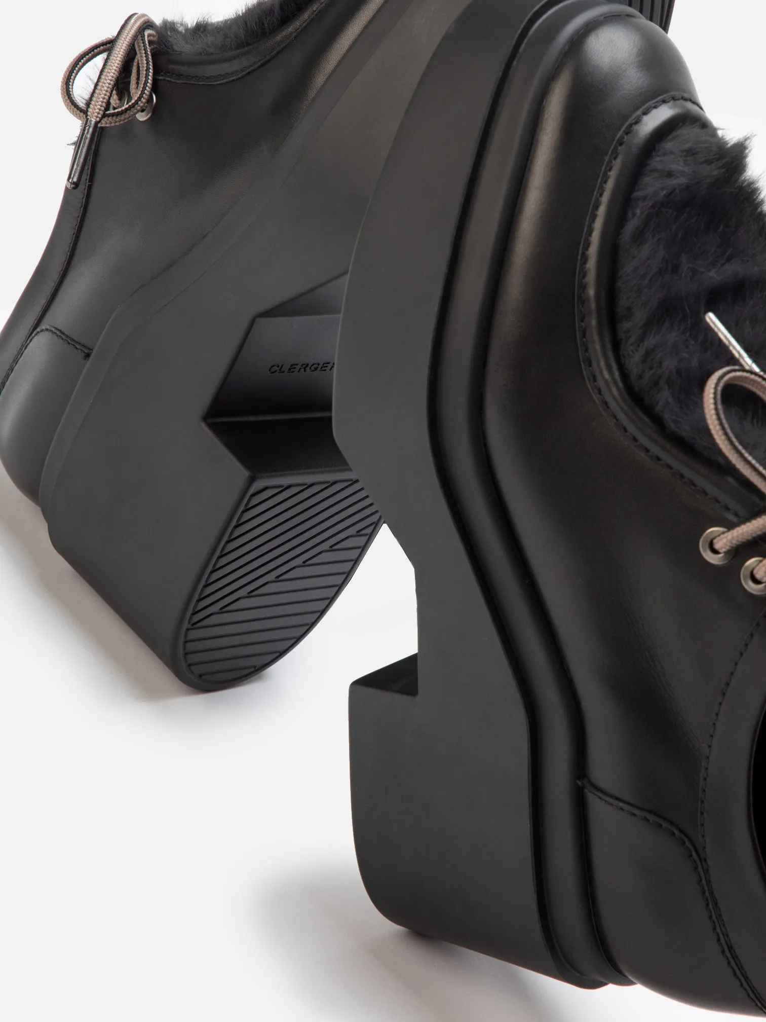 NORTON, black & faux fur