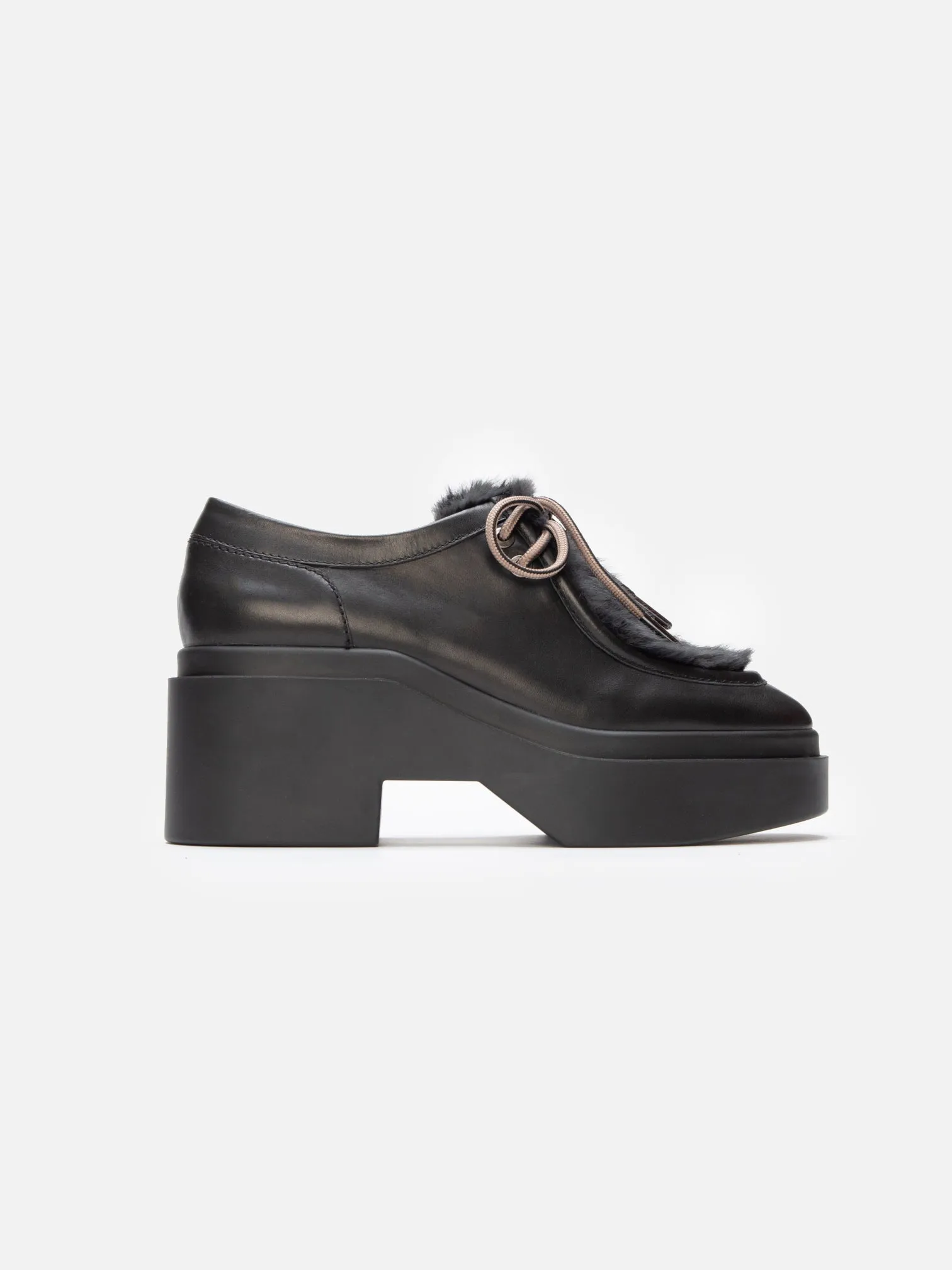 NORTON, black & faux fur