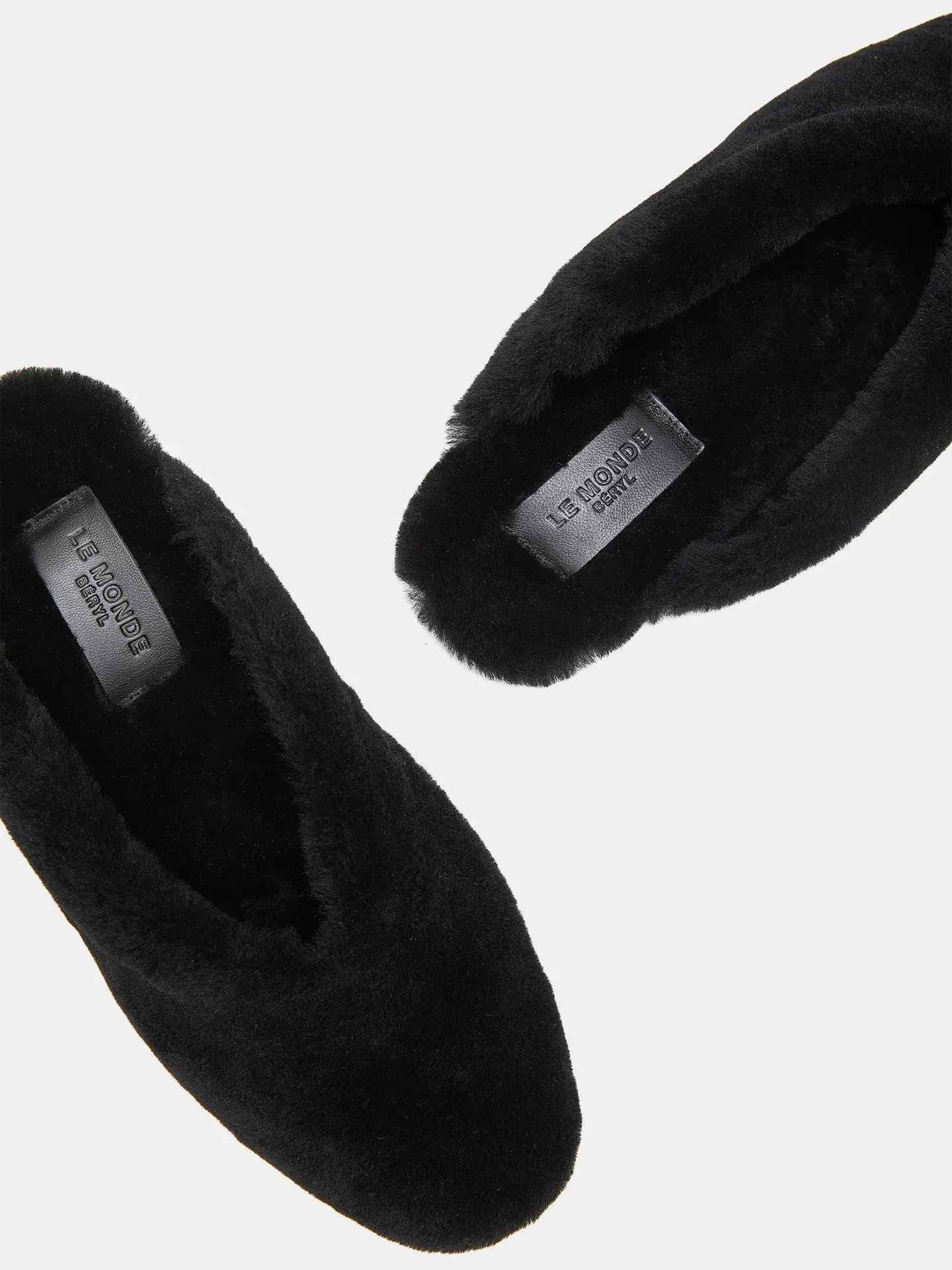 Regency Mule / Black Shearling