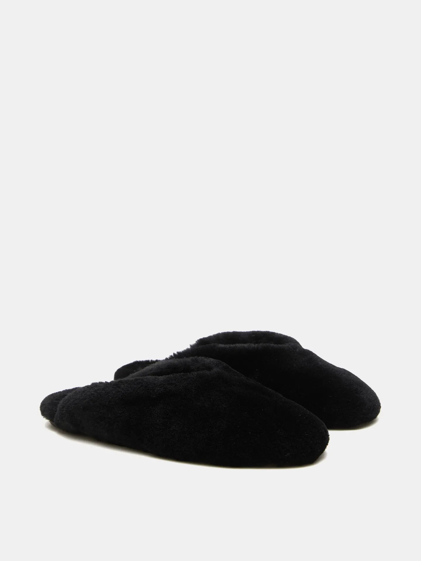 Regency Mule / Black Shearling