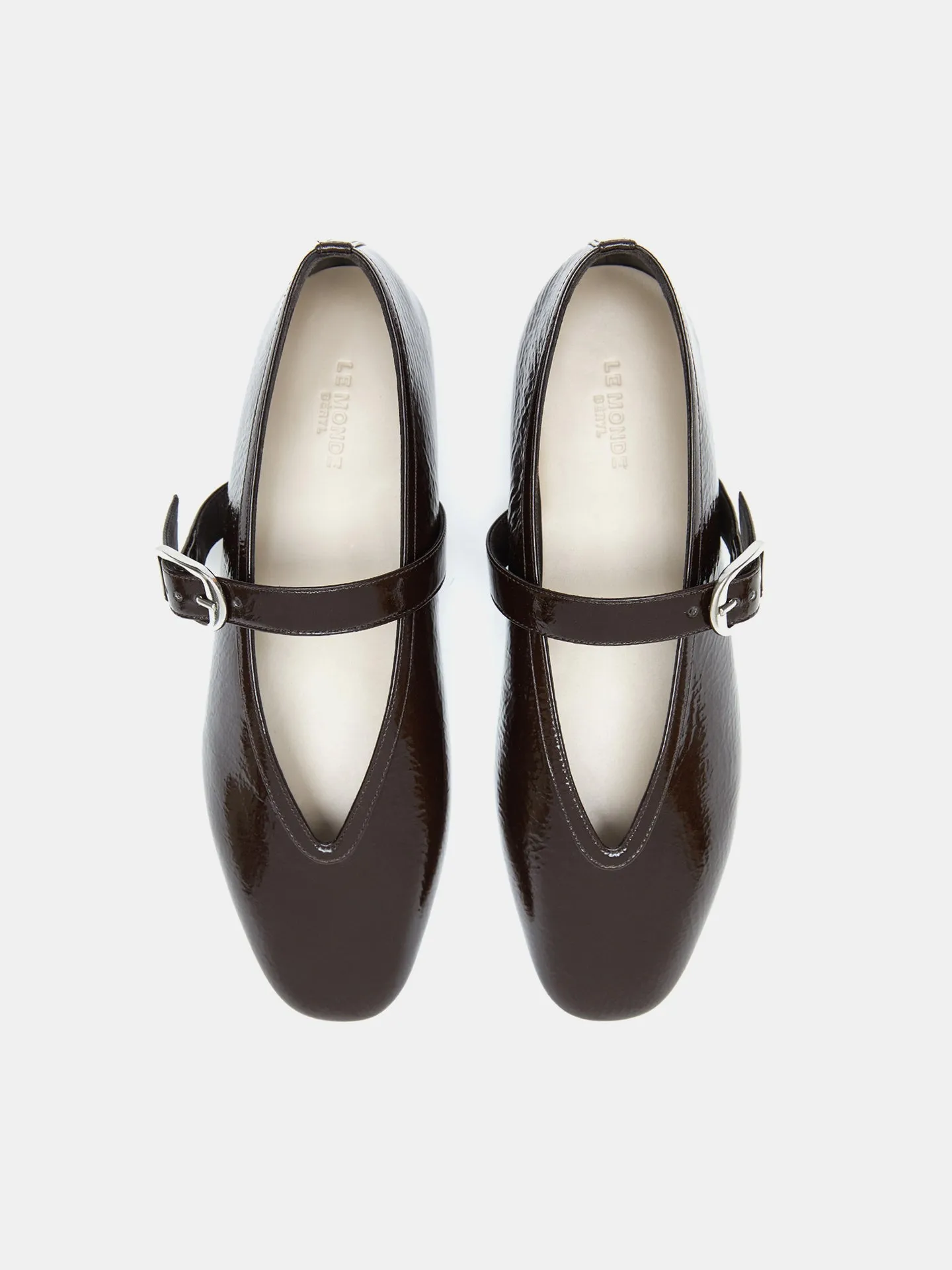 Stella Slipper / Chocolate Patent Leather