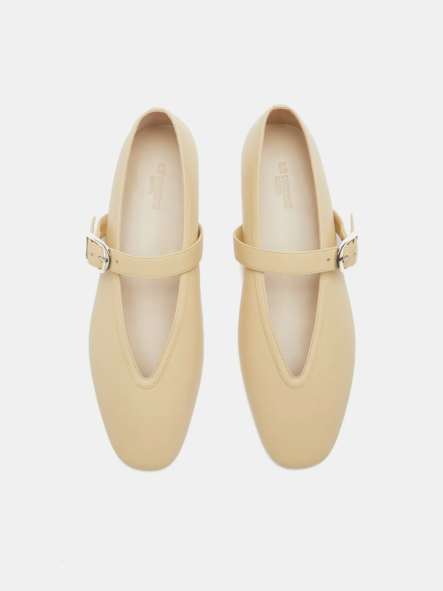 Stella Slipper / Custard Leather