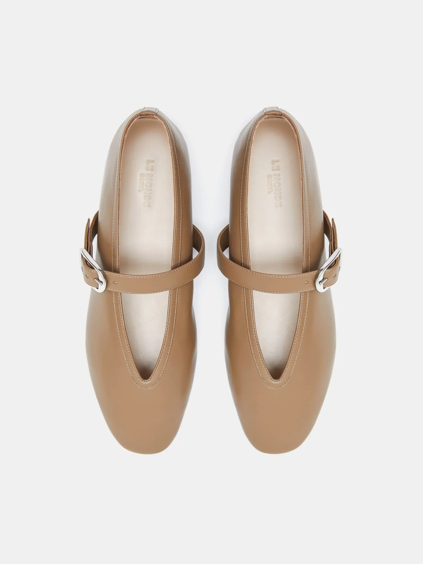 Stella Slipper / Taupe Leather