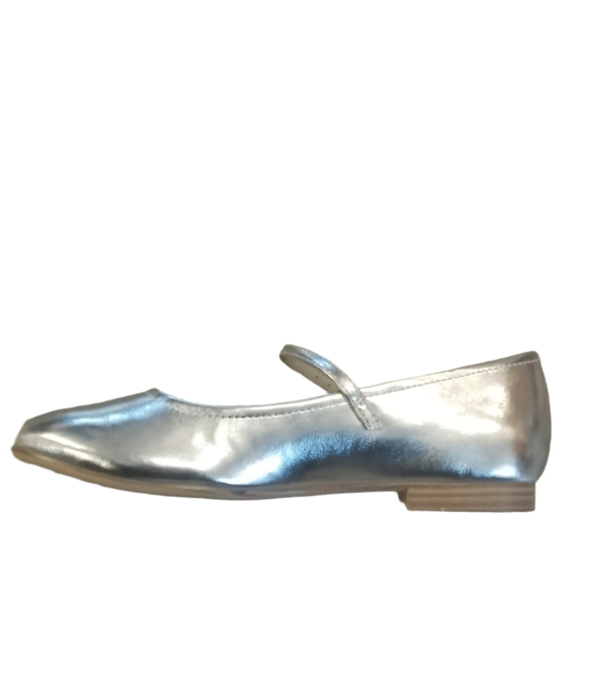 Tamaris Silver Ballerina Pump