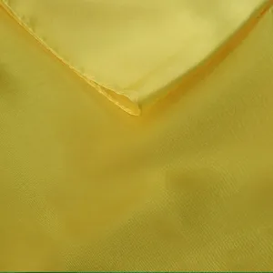Yellow Satin Table Runner